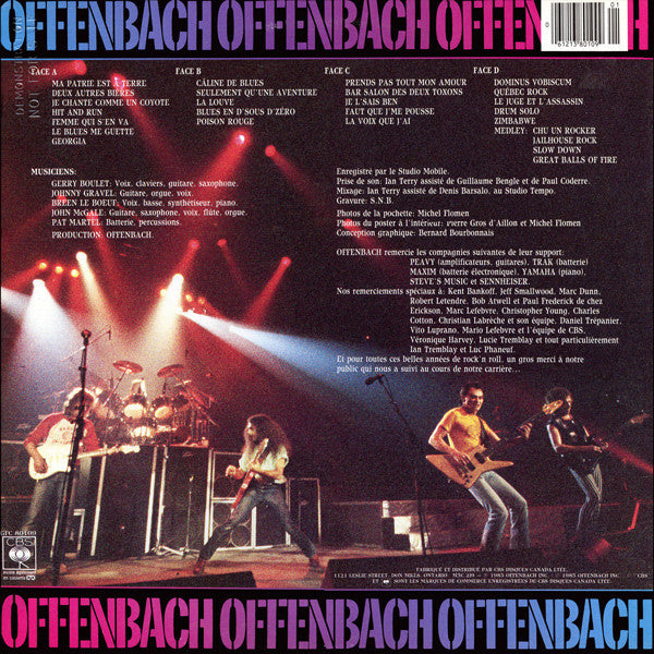 Offenbach - Le Dernier Show - 1986
