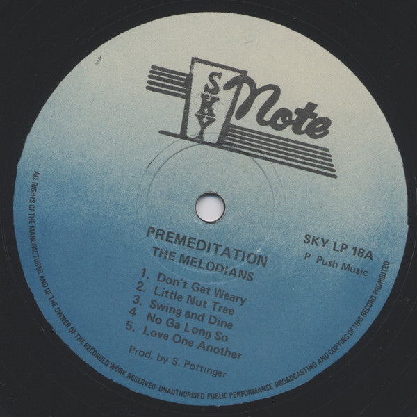 The Melodians - Pre-Meditation