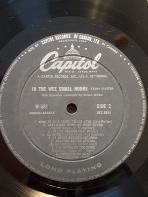 Frank Sinatra - In The Wee Small Hours - 1955