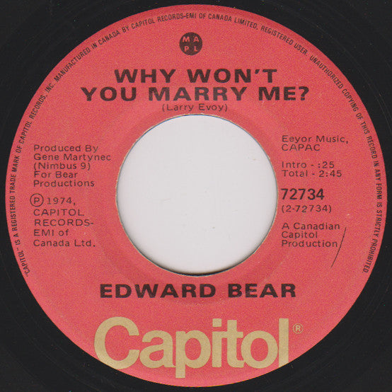 Edward Bear - Freedom For The Stallion