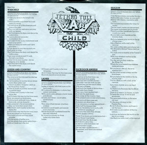Jethro Tull - War Child - 1974