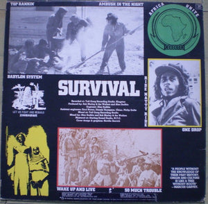 Bob Marley & The Wailers - Survival - 1979