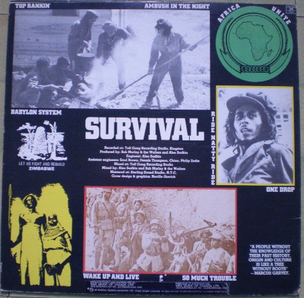 Bob Marley & The Wailers - Survival - 1979