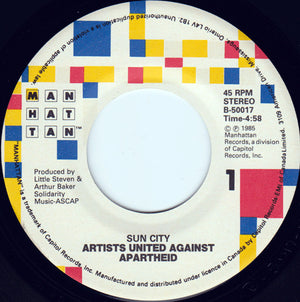 Artists United Against Apartheid - Sun City - 1985