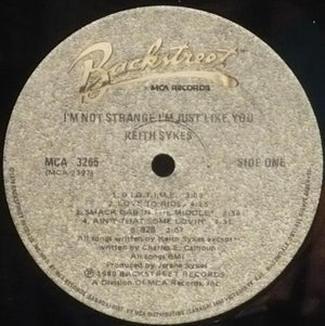 Keith Sykes - I'm Not Strange I'm Just Like You