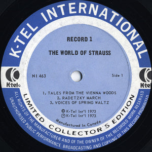 Johann Strauss Jr. - The World Of Strauss