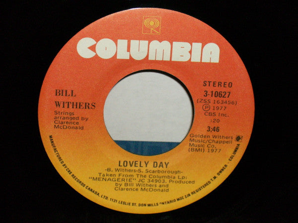 Bill Withers - Lovely Day - 1977