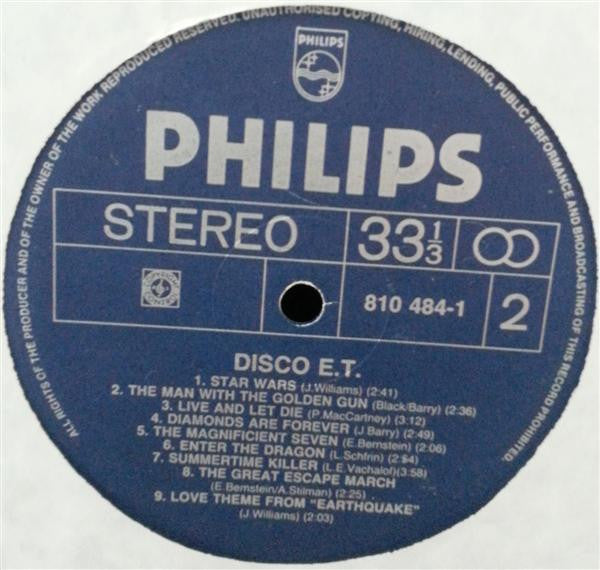 Sound Designer - Disco E.T.