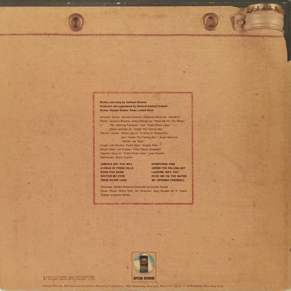 Jackson Browne - Jackson Browne - 1972