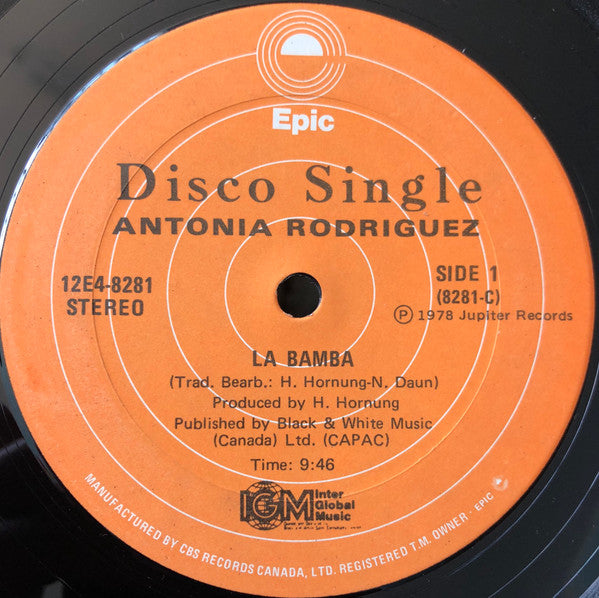Antonia Rodriguez - La Bamba - 1978