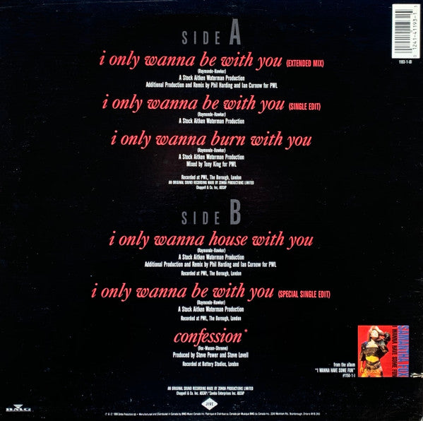Samantha Fox - I Only Wanna Be With You - 1989