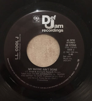 LL Cool J - I Need Love - 1987