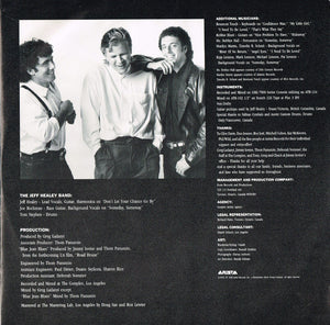 Jeff Healey Band, The - See The Light - 1988