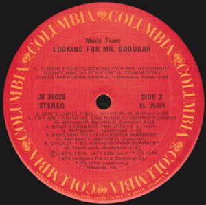 Various - Looking For Mr. Goodbar - 1977