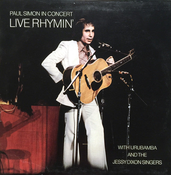Paul Simon With Urubamba And Jessy Dixon Singers, The - Live Rhymin' - 1974