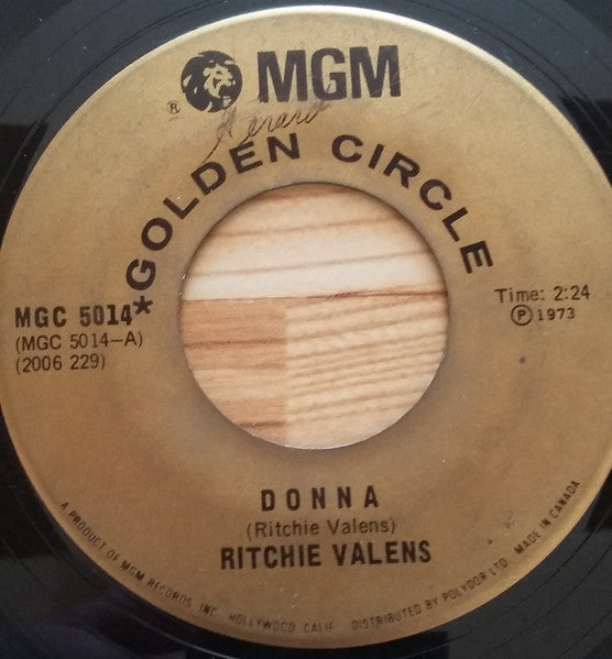 Ritchie Valens - Donna / La Bamba - 1973