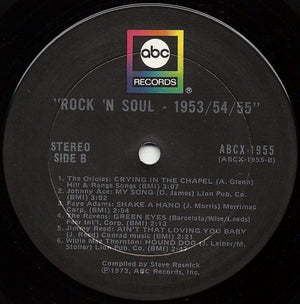 Various - Rock 'N' Soul 1953-1954-1955