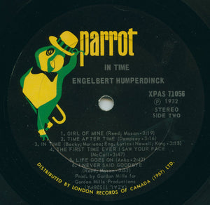 Engelbert Humperdinck - In Time - 1972