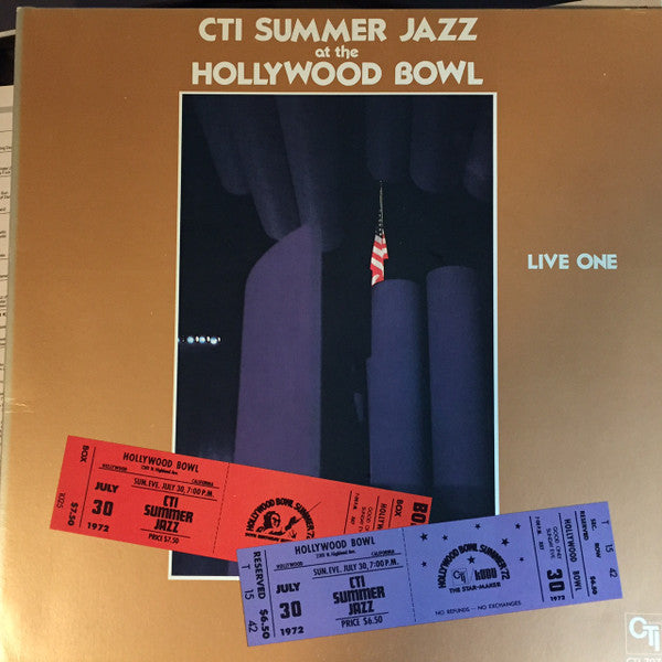 CTI All-Stars - CTI Summer Jazz At The Hollywood Bowl Live One - 1977