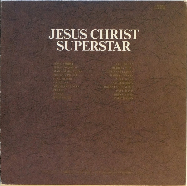 Andrew Lloyd Webber And Tim Rice - Jesus Christ Superstar