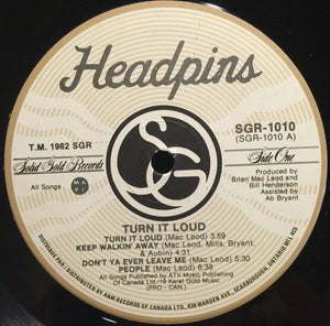 Headpins - Turn It Loud - 1982