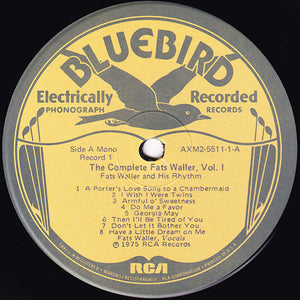 Fats Waller & His Rhythm - The Complete Fats Waller, Vol. I (1934-1935)