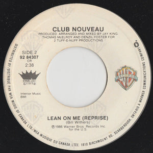 Club Nouveau - Lean On Me - 1986