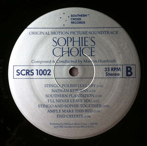 Marvin Hamlisch - Sophie's Choice (Original Motion Picture Soundtrack) - 1983