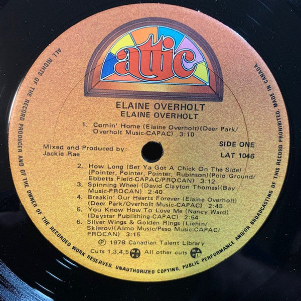 Elaine Overholt - Elaine Overholt - 1978