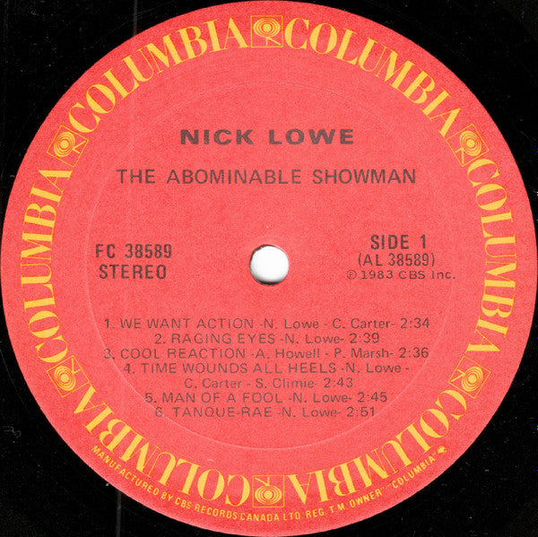 Nick Lowe - The Abominable Showman