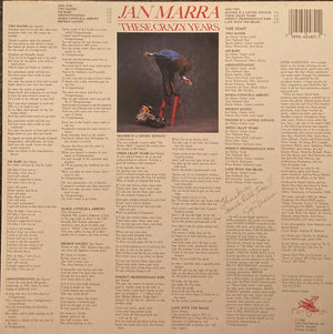 Jan Marra - These Crazy Years - 1988