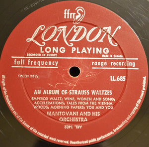 Mantovani And His Orchestra - Mantovani Plays Strauss Waltzes