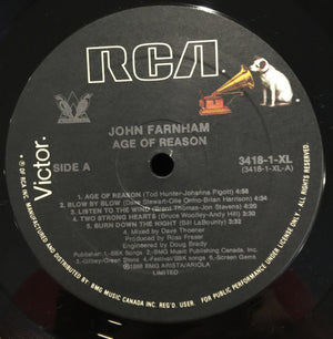 John Farnham - Age Of Reason