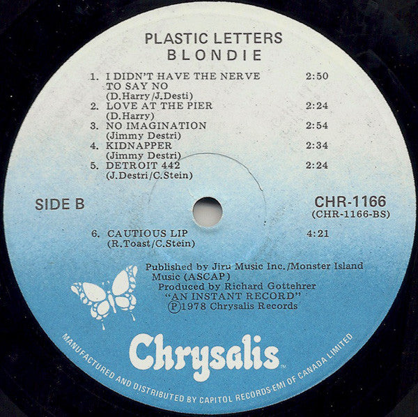 Blondie - Plastic Letters