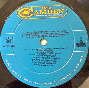 Perry Como - Sings Merry Christmas Music