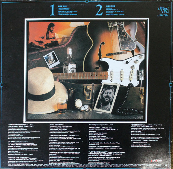 Eric Clapton - Time Pieces - The Best Of Eric Clapton - 1982