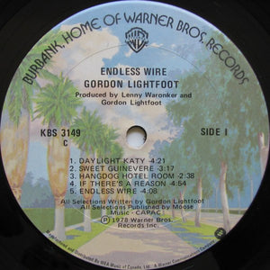 Gordon Lightfoot - Endless Wire - 1978