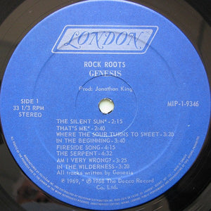 Genesis - Rock Roots - 1981