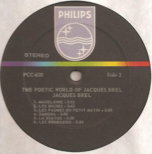 Jacques Brel - The Poetic World Of Jacques Brel