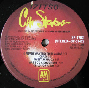Cat Stevens - Izitso - 1977