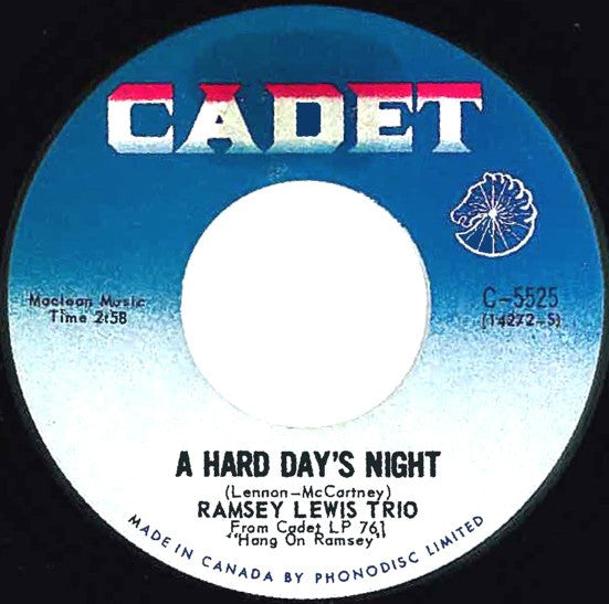 Ramsey Lewis Trio, The - A Hard Day's Night / All My Love Belongs To You - 1966