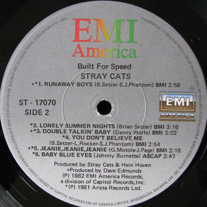 Stray Cats - Built For Speed - 1982