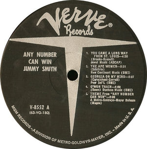 Jimmy Smith - Any Number Can Win - 1963