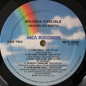 Belinda Carlisle - Heaven On Earth - 1987