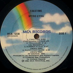 Spyro Gyra - Freetime - 1981