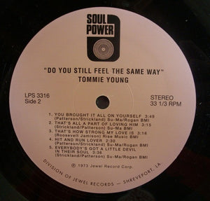 Tommie Young - Do You Still Feel The Same Way - 2003