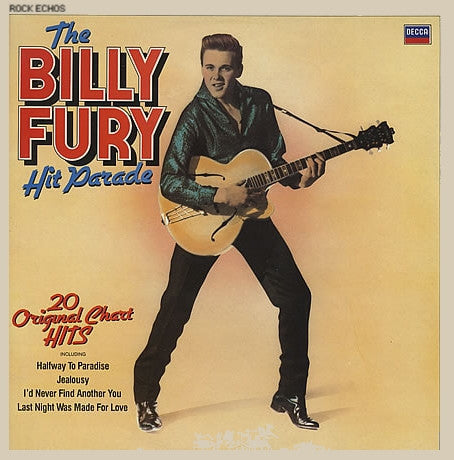 Billy Fury - The Billy Fury Hit Parade - 1982