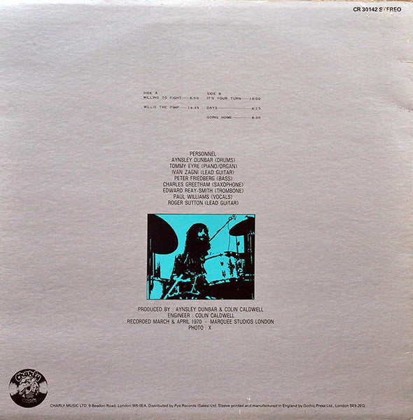 Aynsley Dunbar / Blue Whale - Blue Whale - 1978