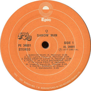 Q  - Dancin' Man Vinyl Record