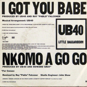 UB40 With Chrissie Hynde - I Got You Babe - 1985